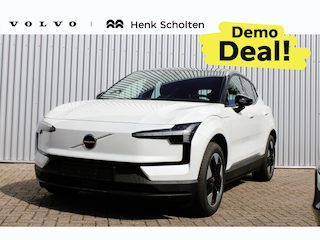 Volvo EX30 Single Motor Plus 51 kWh| Google navigatie | Stoelverwarming | Stuurwiel verwarming | Elektrische bestuurdersstoel | Achteruitrijcamera | Apple Carplay | Elektrisch bedienbare achterklep | DAB radio | Premium audio by Harman Kardon | 18" lichtmetalen velgen