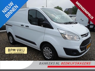 Ford Transit Custom 2.0 TDCI 130PK L1 Airco Camera Trekhaak Geen garantie, zo meenemen
