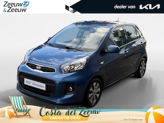 Kia Picanto 1.0 CVVT EconomyPlusLine | Navi | Camera | Lichtmetalen Velgen | Bluetooth | Airco | Radio | 1 Jaar Bovag Garantie |