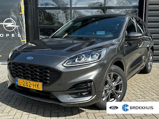 Ford Kuga 2.5 PHEV 225 PK ST-Line X | SOH 95,5%| HEAD UP DISPLAY| ADAPTIEVE CRUISE CONTROL| HALF LEER/HALF ALCANTARA| MATRIX LED| DODEHOEK DETECTIE| STUUR, STOEL, VOORRUIT EN ACHTERBANKVERWARMING| ELEK. ACHTERKLEP| ELEK. VERTSELBARE BESTUURDERSSTOEL| CAMERA V+A| EERSTE EIGENAAR| DEALER ONDERHOUDEN|