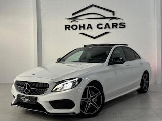 Mercedes-Benz C-klasse 180 Business Solution AMG *Stoelverwarming*Bluetooth*Pano*Led*