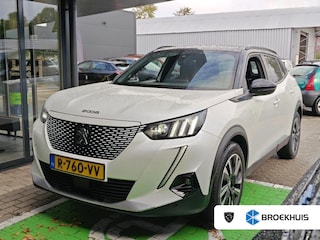 Peugeot 2008 EV GT Pack 50 kWh | Fase 3 laden | Panorama/schuifdak | Lederen bekleding | Stoelverwarming | NL auto |