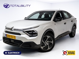 Citroën C4 Ë-C4 X You 50 kWh 136 PK | Full led | Snellader | Apple carplay / Android auto | Cruise control | Camera | Rijklaar | Zwarte spiegels, 18"LMV, Metallic lak