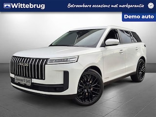 Jaecoo 5 1.5 T-GDi SHS-H Exclusive Full Hybride Automaat met 20 Inch Lichtmetalen velgen, lederen bekleding, Navigatie en Camera Direct leverbaar!
