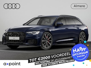 Audi A6 Avant 55TFSIe S edition Competition 367PK | HUD | Stoel & stuurwiel verwarming | Trekhaak | Memory