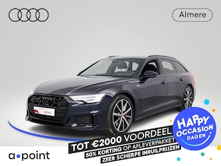 Audi A6 Avant 55TFSIe S edition Competition 367PK | HUD | Stoel & stuurwiel verwarming | Trekhaak | Memory