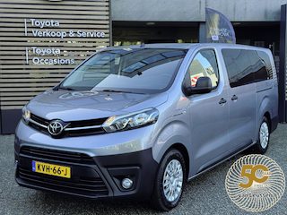 Toyota Proace Electric Long L2 Extra Range Comfort 75 kWh ROLSTOEL-AANPASSING CRUISE SCHUIDEUREN L+R CLIMA BLUETOOTH DAB+ LAGE KILOMETERSTAND