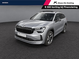 Skoda Kodiaq 1.5 TSI 204pk DSG PHEV Sportline Business · Panoramadak · Camera · Wegklapbare Trekhaak · Keyless · Elek. Voorstoel · 19'' Inch · Garantie t/m 29-06-2030 of 100.000km