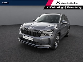 Skoda Kodiaq 1.5 TSI 204pk DSG PHEV Sportline Business · Panoramadak · Wegklapbare Trekhaak · Camera · Elek. Trekhaak · Elek. Voorstoel · 19'' Inch · Garantie t/m 01-07-2030 of 100.000km