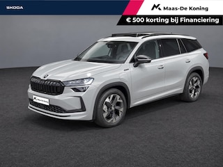 Skoda Kodiaq 1.5 TSI 204pk DSG PHEV Sportline Business · Panoramadak · Camera · Wegklapbare Trekhaak · Elek. Achterklep · Elek. Voorstoel · 19'' Inch · Garantie t/m 06-07-2030 of 100.000km