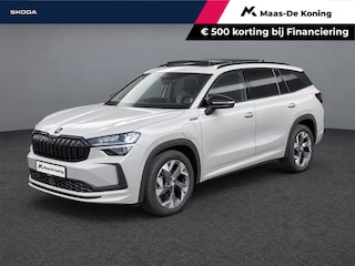 Skoda Kodiaq 1.5 TSI 204pk DSG PHEV Sportline Business · Panoramadak · Wegklapbare Trekhaak · Camera · Elek. Voorstoel · Elek. Achterklep · 19'' Inch · Garantie t/m 24-06-2030 of 100.000km