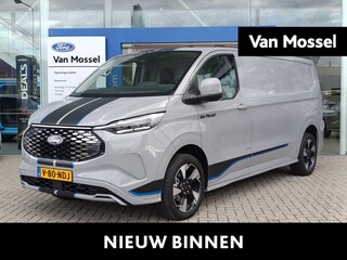 Ford Transit Cust. 340 L2H1 Sport 71 kWh | Adaptieve Cruise | Trekhaak | Stoel/stuur voorruitverwarming | Adaptieve koplampen |  Navigatie