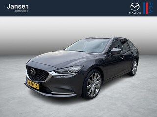 Mazda 6 Sportbreak 2.0 SkyActiv-G 165 Business , Automaat, Trekhaak, Leder, Bose, Adap.Cruise, Clima, Stoel/Stuurverwarming, Stoelventilatie, 360 Camera, Apple Carplay, Android Auto, LMV 19 Inch,