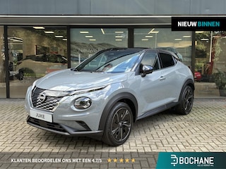 Nissan Juke 1.6 Hybrid Pulse NIEUW UIT VOORRAAD LEVERBAAR | Bose geluidsinstallatie | Parkeersensoren voor- en achter | Lederen bekleding | Voorruitverwarming | Stoelverwarming | Adaptieve Cruise Control | Navigatiesysteem | Tot 10 jaar fabrieksgarantie