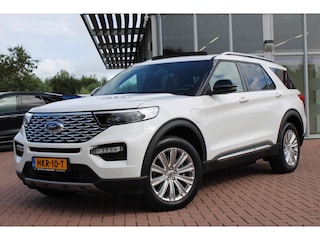 Ford Explorer Platinum 3.0 V6 EcoBoost AWD PHEV 457pk Automaat, 7 Persoons, Garantie 4-2028