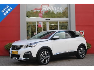 Peugeot 3008 1.2 130PK AUTOMAAT ALLURE | LEDEREN BEKLEDING | TREKHAAK | ELEKTRISCH BEDIENBARE BESTUUDERSSTOEL MET GEHEUGENFUNCTIE | ADAPTIVE CRUISE CONTROL | ELEKTRISCH BEDIENBARE ACHTERKLEP | APPLE CARPLAY/ANDROID AUTO | NAVIGATIE | STOELVERWARMING | ALL SEASON BANDEN | 19" LICHTMETALEN VELGEN | KEYLESS ENTRY/START | DODEHOEK DETECTIE | DRAADLOZE TELEFOONLADER |