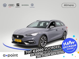 Seat Leon Sportstourer FR Business Intense 1.5 eTSI 150 pk Automaat | Verlengde garantie | Navigatie | Parkeersensoren (Park assist) | Achteruitrijcamera | Autom. airco (3 zones) | Matrix LED koplampen |