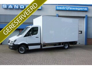Mercedes-Benz Sprinter 516 2.2 CDI 432 / Bakwagen/ Laadklep Dhollandia/ Dubbellucht/ De Poel opbouw/ Airco/ NETTE AUTO!