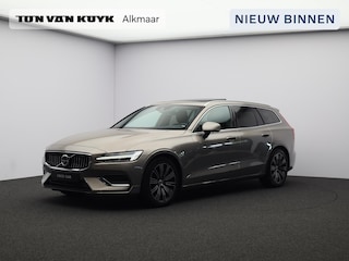 Volvo V60 2.0 T4 Inscription / Trekhaak / Panoramadak / 360 Camera / Head-up Display / Stoelverwarming / Lederen Bekleding / BLIS /