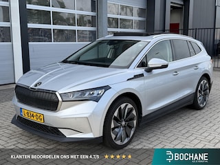 Skoda Enyaq iV 80 | 90% SoH | Panoramadak | Leder | Warmtepomp | Stoel- en stuurverwarming | Lichtmetalen velgen 21"