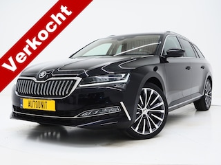 Skoda Superb Combi 1.4 TSI iV Laurin & Klement | Panoramadak | Leder | Trekhaak | Stoelkoeling | Massage | Canton | 360 | Memory