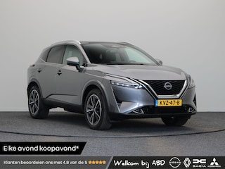 Nissan Qashqai 158pk MHEV Xtronic Tekna | Trekhaak | stuur-stoel en voorruit verwarming | Bose | Head-up display |