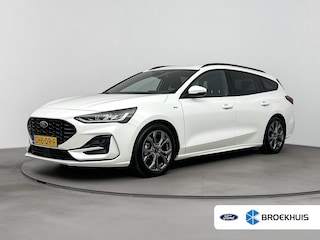 Ford Focus Wagon 1.0 EcoBoost Hybrid ST Line | Automaat | 100% Dealer o.h. | Trekhaak | Winter-pack | LED | Apple carplay / andriod auto | Privacy-glass