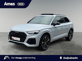 Audi Q5 50 299pk TFSI e S edition Competition Exclusive Kleur | Stoelverwarming voorin | Glazen panoramadak