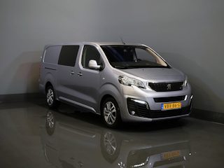 Peugeot Expert 2.0 HDI 180 pk Aut. DC Dubbel Cabine 2x Schuifdeur/ Carplay/ Stoelverw./ Climate/ Navi/ Camera/ Cruise/ 17’LMV/ PDC/ Trekhaak