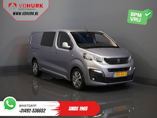 Peugeot Expert 2.0 HDI 180 pk Aut. DC Dubbel Cabine 2x Schuifdeur/ Carplay/ Stoelverw./ Climate/ Navi/ Camera/ Cruise/ 17’LMV/ PDC/ Trekhaak