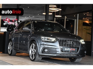 Audi Q3 2.0 TDI quattro 3xS-Line, Trekhaak, Stoelverw, 20" Rotor, LED, Leder!