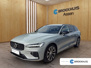 Volvo V60 2.0 T8 Plug-in hybrid AWD Plus Dark | Trekhaak | Harman Kardon | Stoel + Stuur Verwarming | 360 Camera | BLIS | Memory Stoelen |