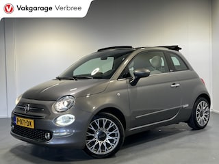 Fiat 500 1.2 Star Cabrio Navigatie/Android/Apple Carplay | LM Velgen 16" | Cruise Control | Airco | Leer