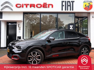 Citroën C4 EV 50kWh 136PK Automaat Shine, Rijklaarprijs | Panoramadak | Leder | Stoelverwarming | Stuurverwarming | Head Up Display