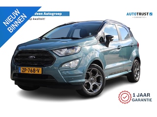Ford Ecosport 1.0 EcoBoost ST-Line | Incl. 12 maanden garantie | Airco | Trekhaak | Stoelverwarming | Stuurwiel verwarmd | Navigatie | Cruise | Bluetooth | Parkeersensoren | Parkeer camera | Bang & Olufsen Audio |