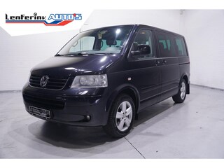 Volkswagen Transporter Multivan 3.2 V6 235 pk Highline 4-Motion 7-zits Leder Grijs Elek. Schuifdeuren, Airco ECC, Cruise Control, Uniek in NL