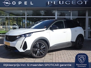 Peugeot 3008 GT Plug-in HYbrid 225PK e-EAT8 Automaat, Rijklaarprijs, Panoramisch schuifdak Black Pack Elektr. verstelbare bestuurdersstoel