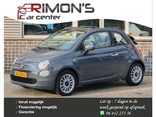 Fiat 500 0.9 TwinAir Turbo Cabrio 6-12-24 Maanden Garantie