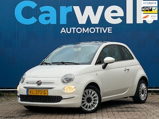 Fiat 500 0.9 TwinAir Turbo Lounge|2e Eigenaar|Airco|Pano|Carplay|Bleutooth|PDC|LMV|ElektrischeRamen|N.A.P|NieuweAPK tot 10-2027|