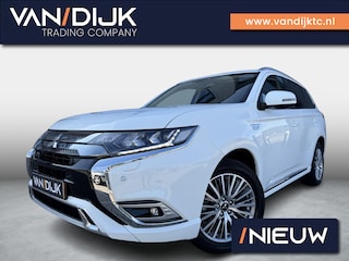 Mitsubishi Outlander 2.4 PHEV Intense ✓SOH 75.1% ✓Full LED ✓Camera ✓Half Leder Alcantara ✓Cruise ✓Apple Carplay & Android Auto ✓Stoelverwarming ✓Trekhaak
