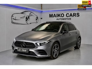 Mercedes-Benz A-klasse 250 e AMG Limited|PANORAMADAK|Burmester|Black Edition|MAT GRIJS