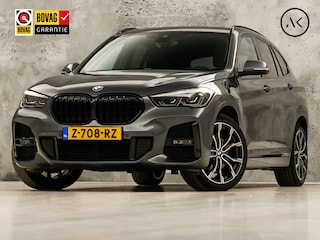 BMW X1 xDrive25e M Sport High Executive 221Pk Automaat (PANORAMADAK, M PAKKET, GROOT NAVI, LEDER, STOELVERWARMING, SPORTSTOELEN, GETINT GLAS, SFEERVERLICHTING, NIEUWSTAAT)