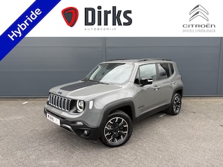 Jeep Renegade 4xe 240 Plug-in Hybrid Electric Trailhawk (Navigatie - LED - Keyless Entry - Parkeersensoren V+A - Automatische Airco - 4WD - 17" incl 4S - Dodehoek detectie)
