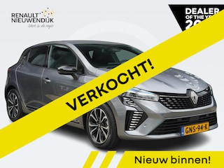 Renault Clio 1.6 E-Tech Full Hybrid 145 techno / VEEL OPTIES / DEALER OND. / 9,3'' NAVI / CAMERA 360 / PDC 360 / ADAPT. CRUISE / BLINDSPOT / STOELV. / STUURV. / KEYLESS / CLIMATE / APPLE CARPLAY / ANDROID AUTO / PRIVACY GLASS / 16'' LMV