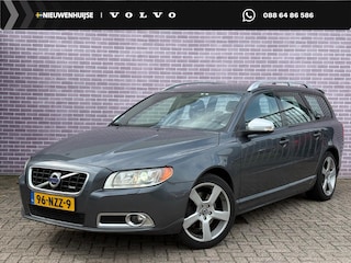 Volvo V70 2.0T R-Edition | Trekhaak | Stoelverwarming | Navigatie | Regen sensor | High Performance Audio | Actieve bochtverlichting | Xenon | Leder | Dakrails | Bluetooth |