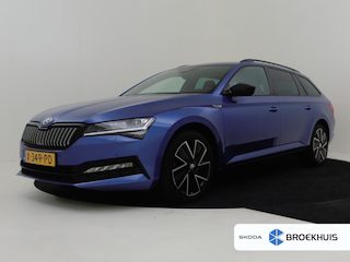 Skoda Superb Combi 1.4 TSI iV Sportline Business l Elektr. Trekhaak l Matrix LED l 19" l Elektr. Stoel incl Memory l Alcantara/Leder l
