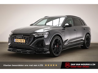Audi Q8 e-tron 55 quattro Advanced Edition 115 kWh | PANORAMADAK | HEAD UP | LEDER | SFEERVERLICHTING | B&O | 360 CAMERA | TREKHAAK | 23"