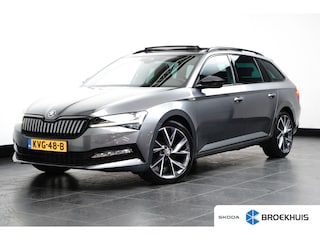 Skoda Superb Combi 1.4 TSI iV Sportline Business l Elekt. Stoel incl Memory l Pano Dak l Camera l Elektr. Klep l Stoel Stuurverwarming l Matrix LED l