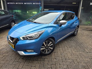 Nissan Micra 0.9 IG-T Tekna | 1E EIGENAAR | 3/6 OF 12 MND GARANTIE | LEDER | CAMERA | NAVI | NIEUWE APK |
