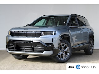 Jeep Compass 1.2 e-Hybrid First Edition 8 Jaar Garantie | Panoramadak | Elektrisch Verstelbare stoelen | Stoelverwarming en Verkoeling | Stuurwielverwarming | Adaptieve Cruise Control | Drive Assist | Premium Audio | 360* Graden Camera